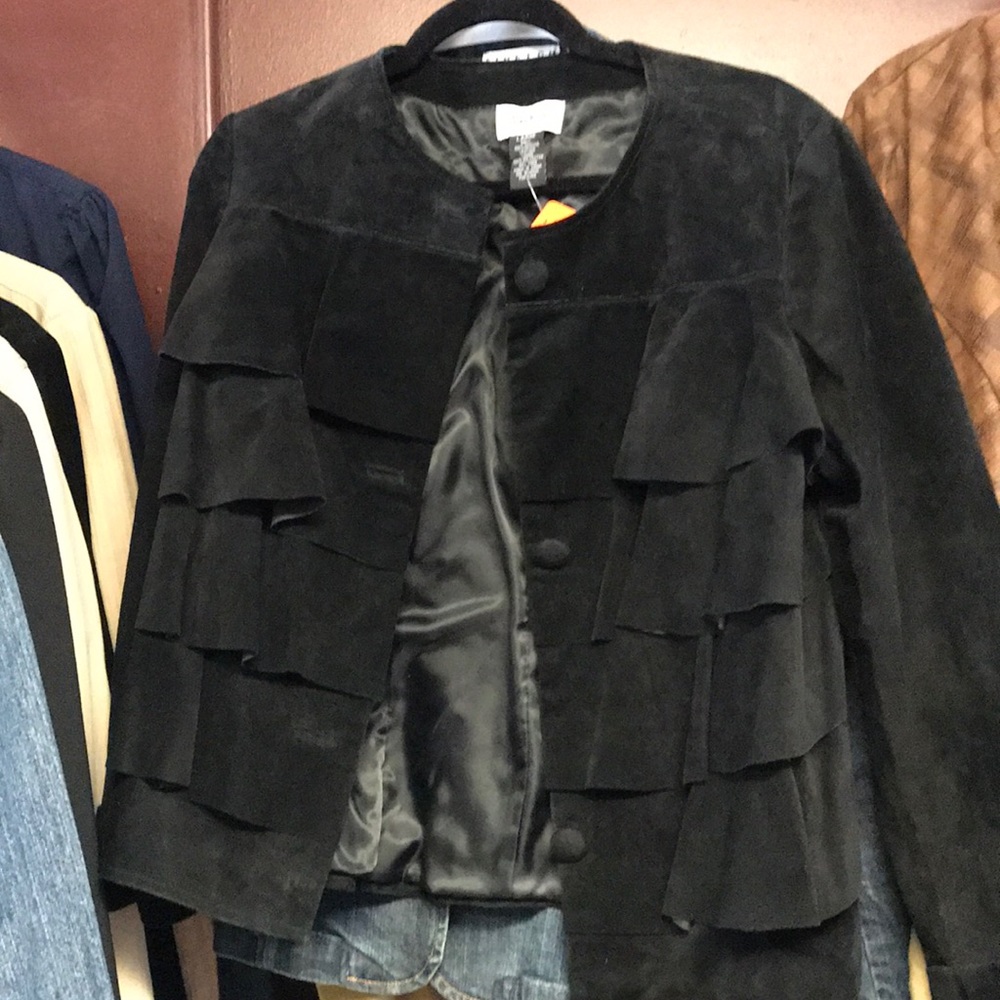 Neiman Marcus suede jacket